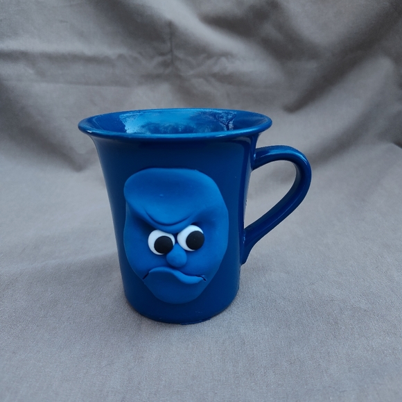 🧊🌀Mug Face 🔵 Blue - Picture 5 of 6